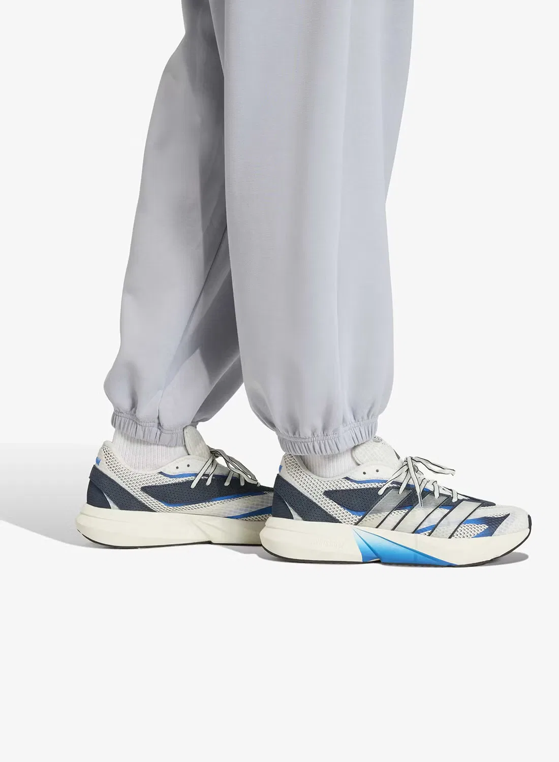 Спортивные штаны мягкие Soft Lux Adidas, серый — фото 4