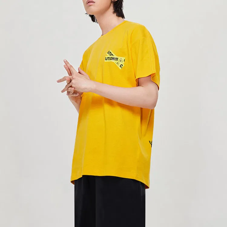Детская футболка с принтом Li-Ning x Disney Yellow — фото 4