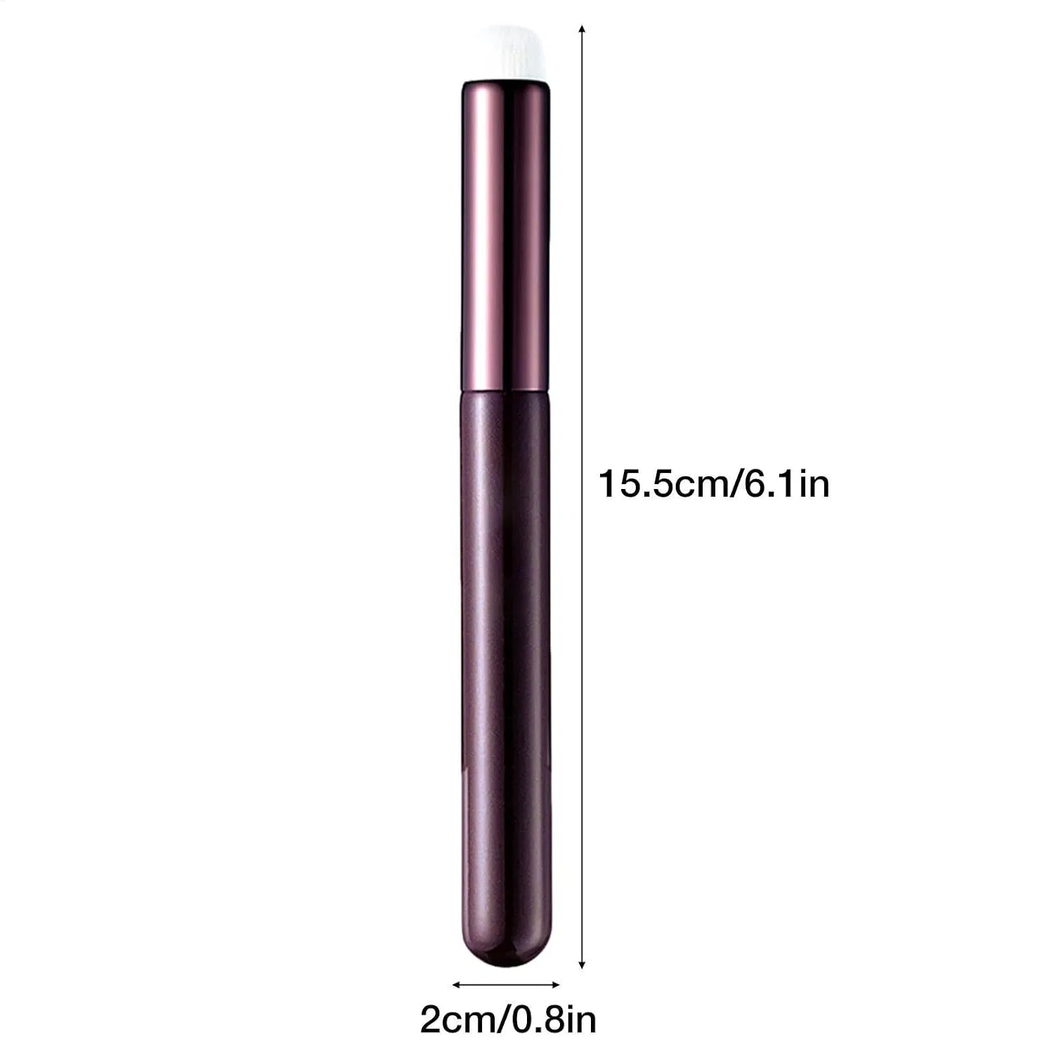 Кисть для губ круглая, Lunaobrik, Single Short Tube — фото 4