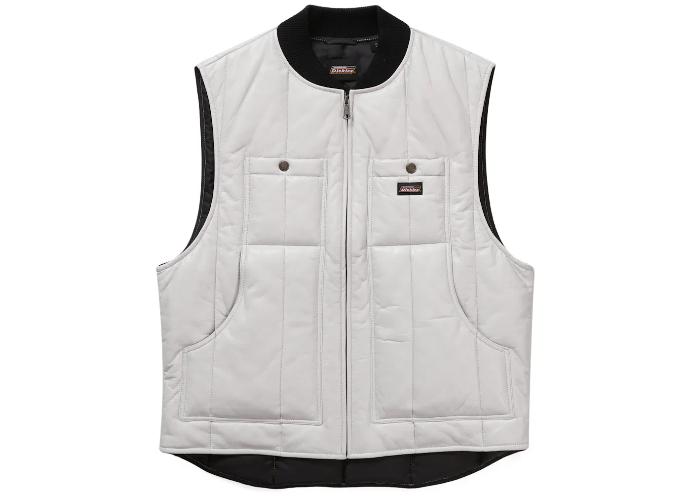 Мужской жилет Leather Work Vest Supreme, White