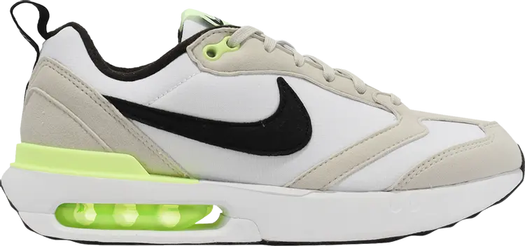 

Кроссовки Nike Air Max Dawn GS 'Light Bone Barely Volt', белый