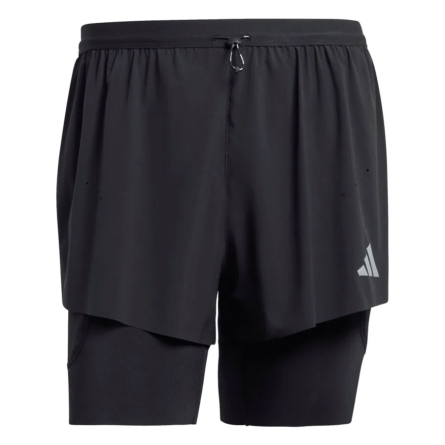 Спортивные шорты ADIDAS PERFORMANCE Slim fit 'Adi365' черного цвета