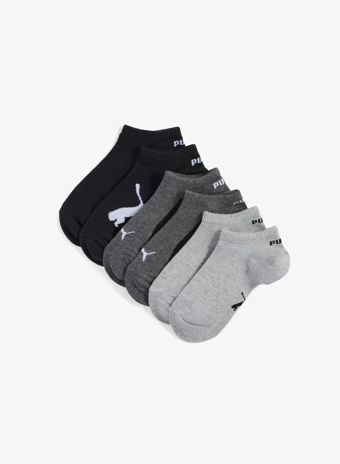 Носки Youth 3 pack ankle Puma, черный