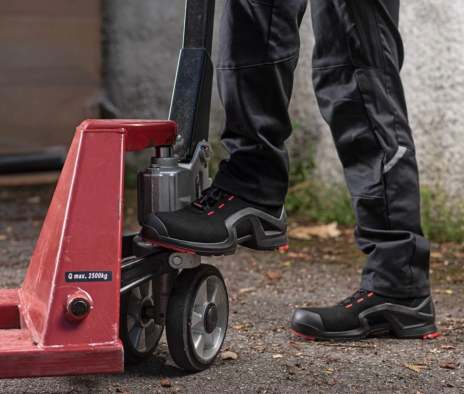 Рабочие ботинки Uvex 1 X-tended Support для женщин, Red Black — фото 2