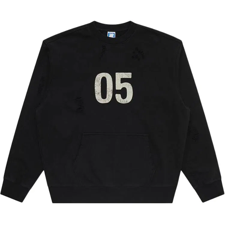 Детский свитшот Unisex с круглым вырезом Gray UNDEFEATED — фото 3