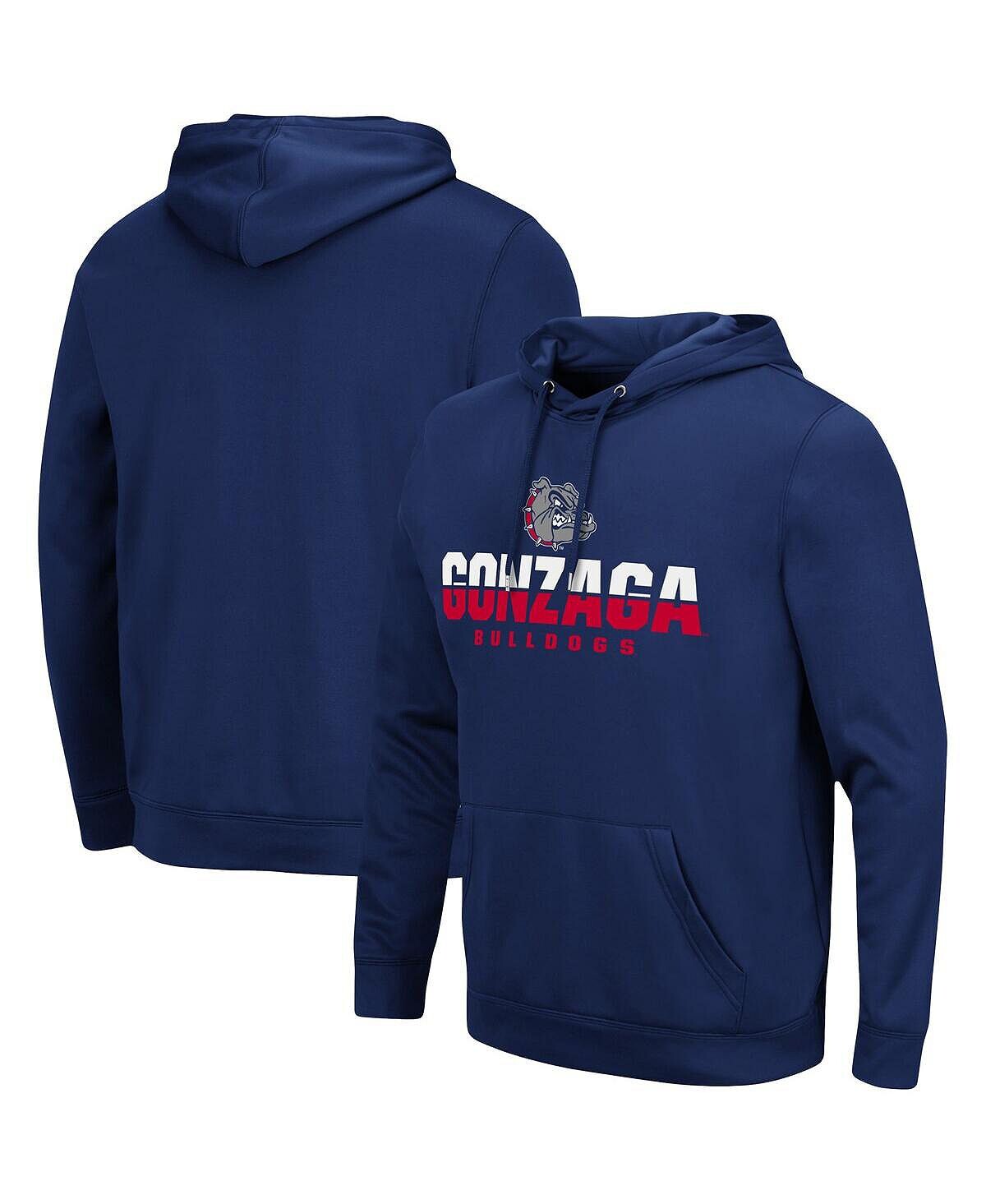 

Мужская темно-синяя толстовка с капюшоном gonzaga bulldogs lantern Colosseum, синий