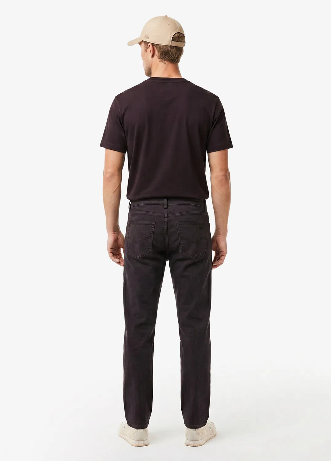 Слим-фит брюки Lacoste, brown — фото 3