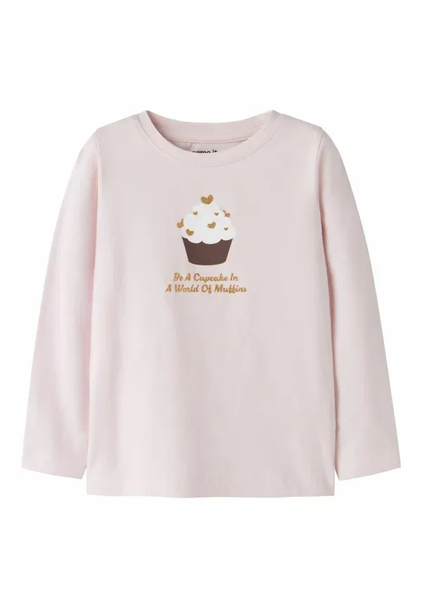Футболка с принтом Food Long sleeved top Name It, Raindrops on Roses