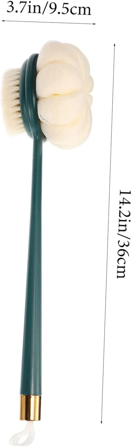 Набор щеток для душа с длинной ручкой, двойная сторона, Beavorty, 3 шт, 36x9.5 см — фото 4