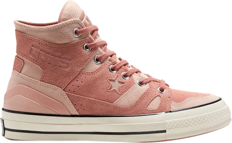 

Кроссовки Converse Chuck 70 E260 High Earth Tone Suede - Pink Sandstone, розовый