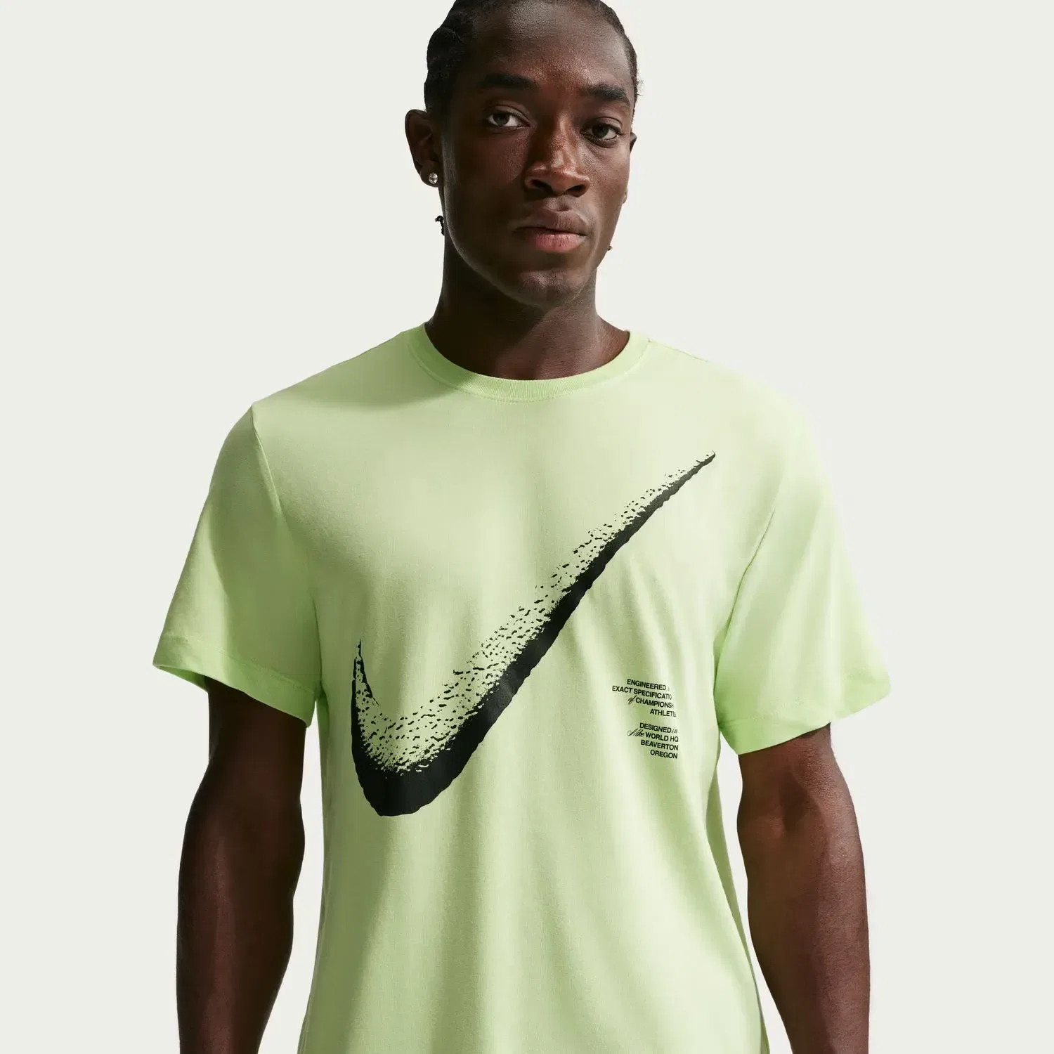 Мужская футболка с технологией Dri-FIT Nike, Verde