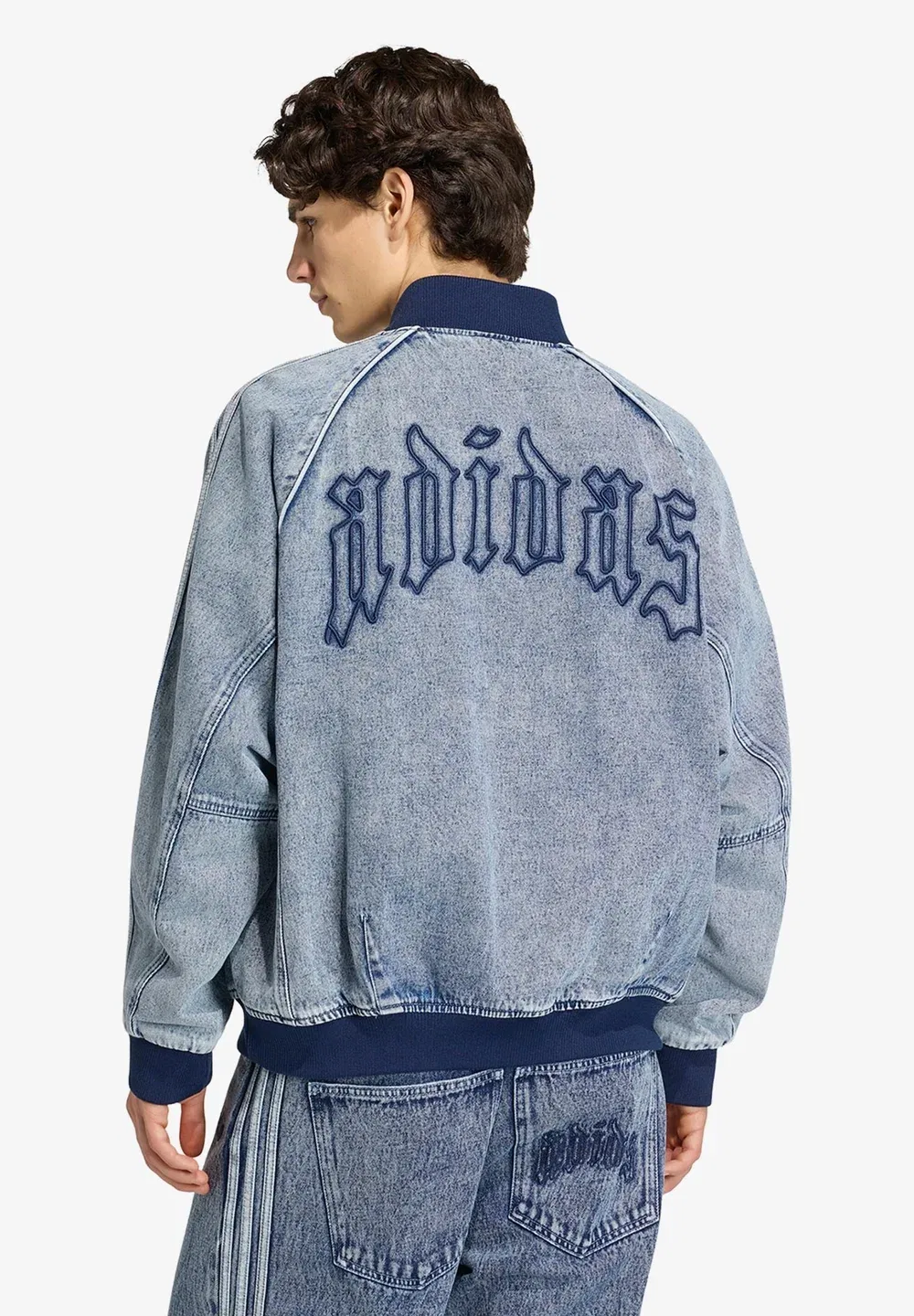 Толстовка mit rundhalsausschnitt - джинсовая куртка Adidas Originals, Multicolour