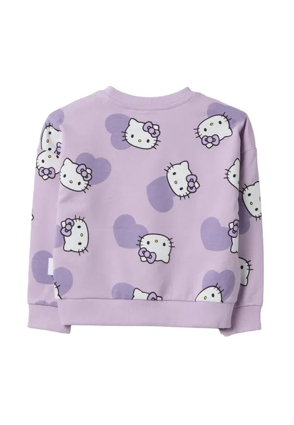 Свитшот с принтом Hello Kitty Regular fit Ovs, Light Purple, светло-фиолетовый — фото 2