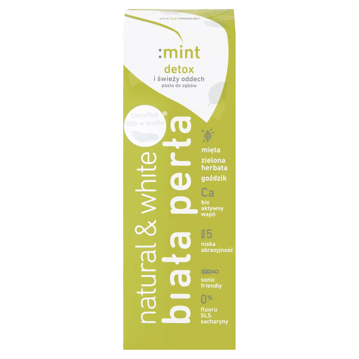 

Biała Perła Natural & White отбеливающая зубная паста, 75 мл