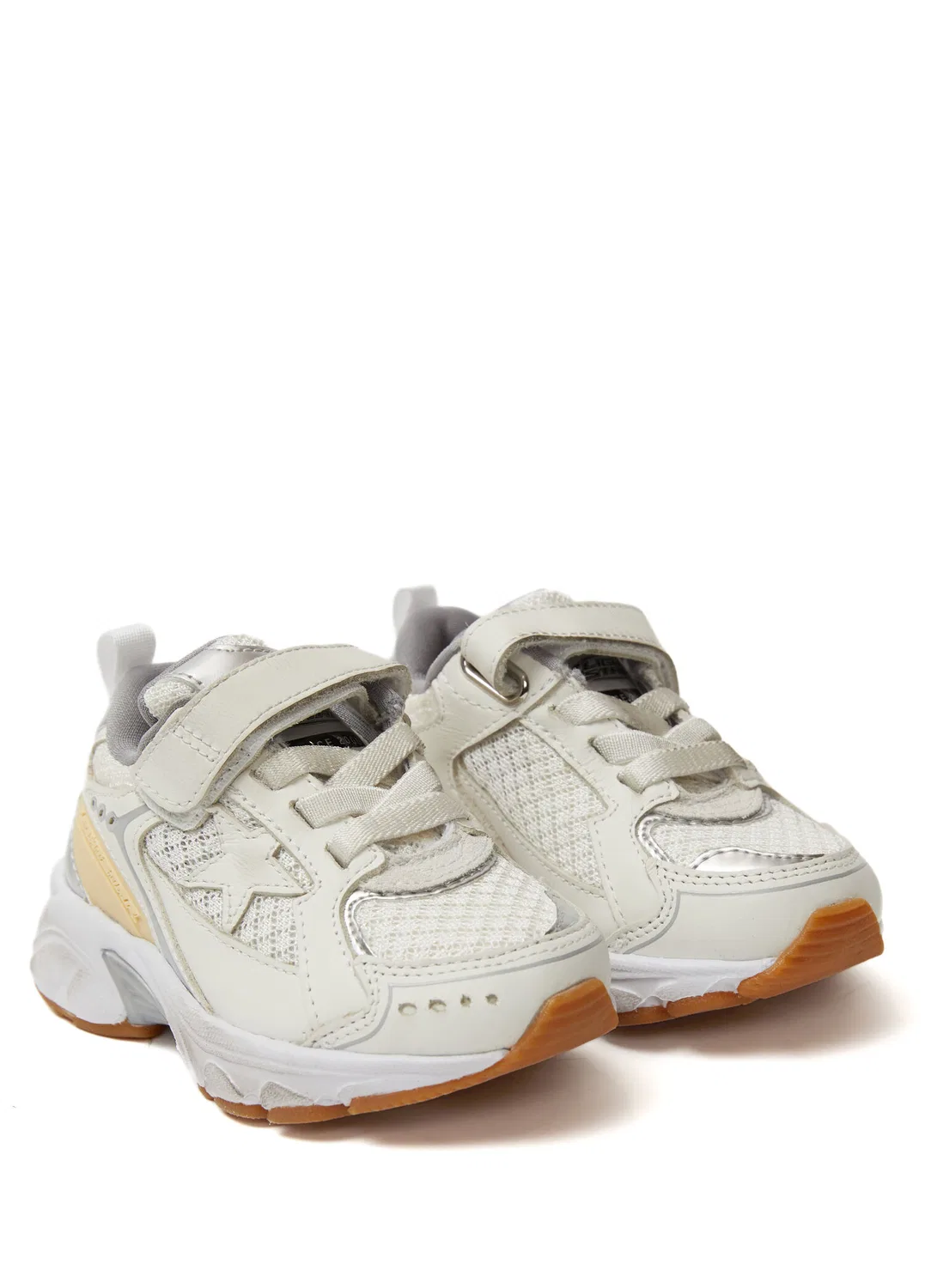 Кроссовки детские Golden Goose Lightstar, разноцветный белый — фото 2