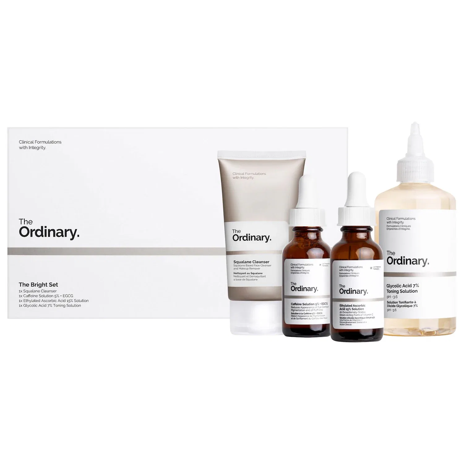 Набор для ухода с гликолевой кислотой The Ordinary