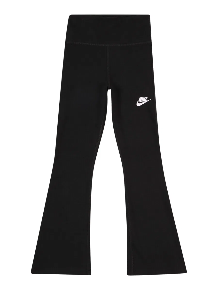 Леггинсы Nike Sportswear Flared Leggings 'Clssc' черного цвета