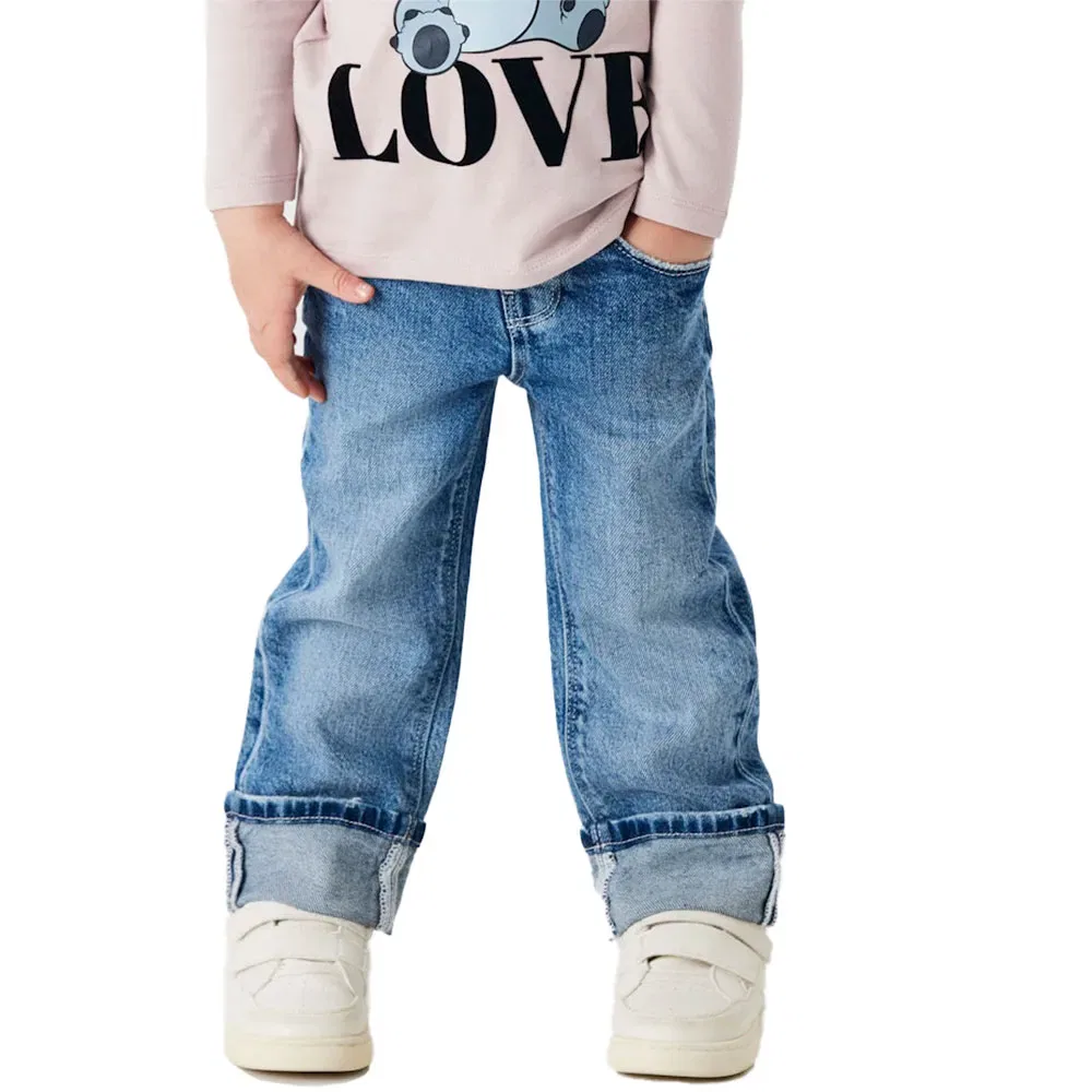 Джинсы Straight Fold Fit Rose Name It, синий