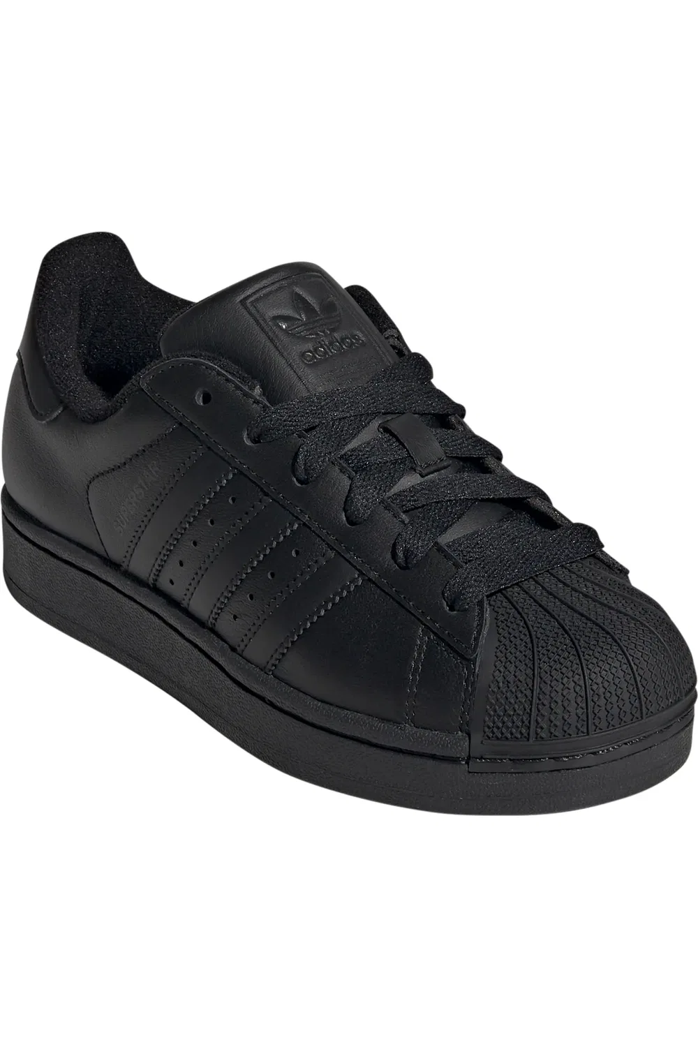 Кроссовки детские спортивные Superstar adidas, черный/ черный/ черный