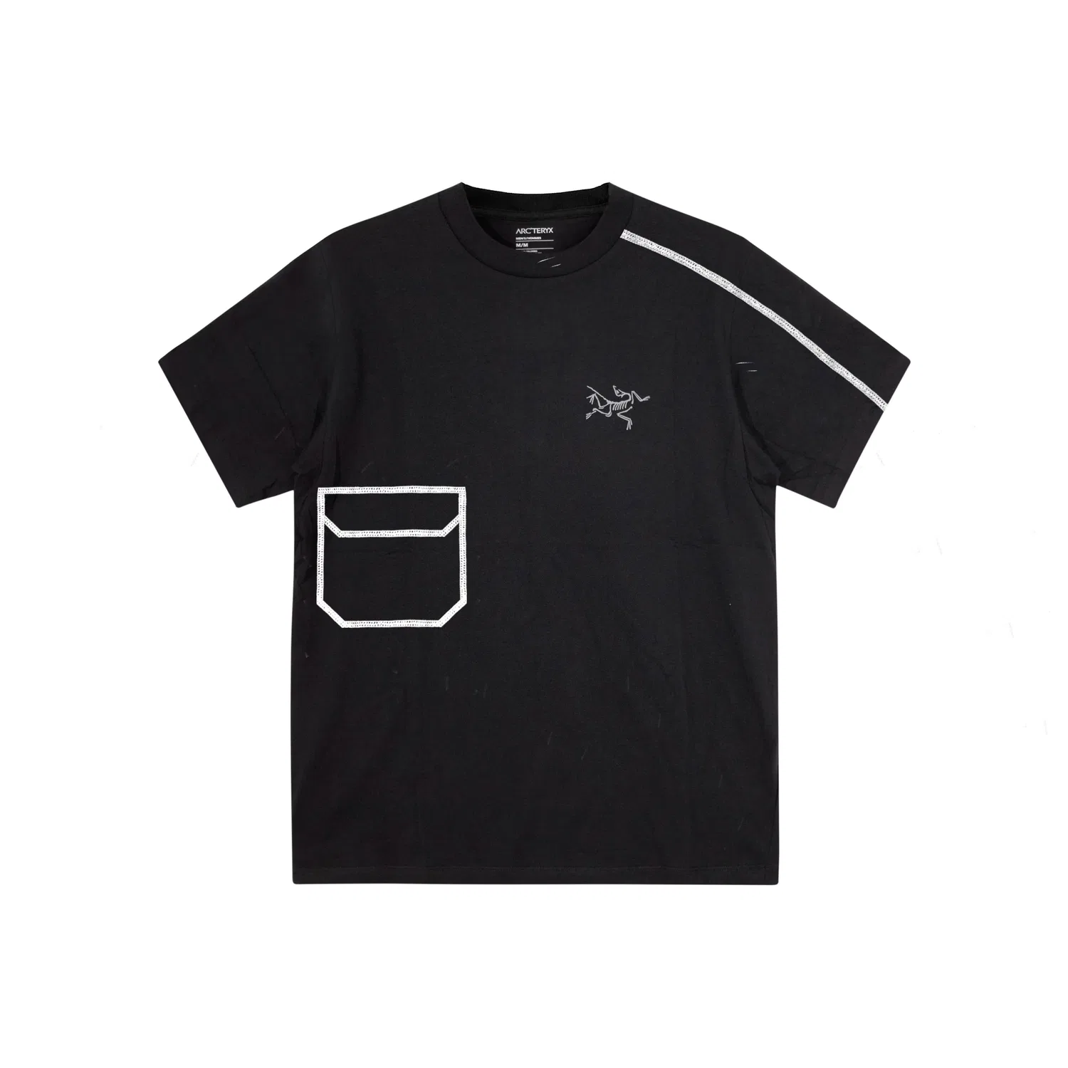 Футболка с круглым вырезом KRAGG Unisex, Black, Arcteryx