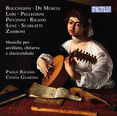 

CD диск Boccherini / Rigano / Guarino: Music for Archlute Guitar & Harpsichord