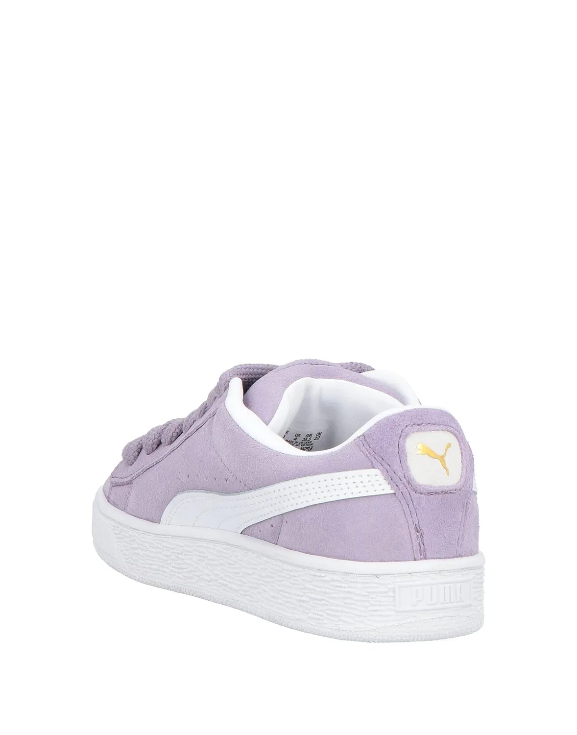 Детские кроссовки для мальчиков замшевые Puma Suede Xl Jr, сиреневый — фото 3