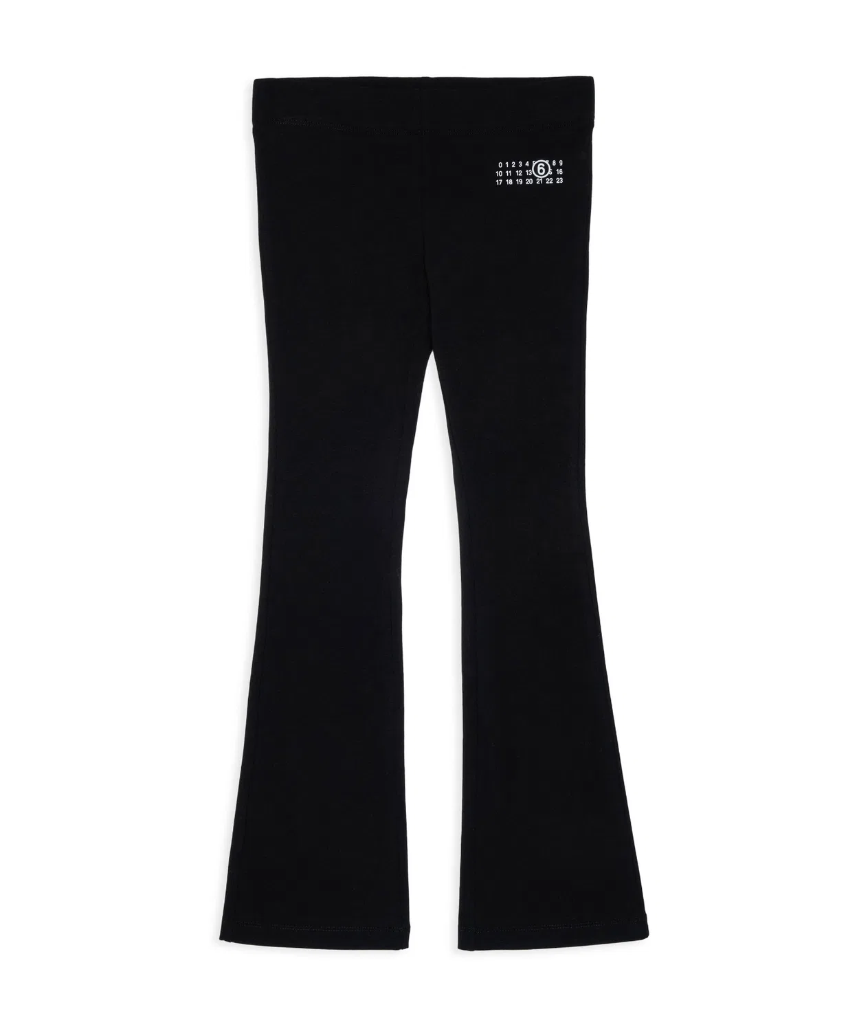 Детские брюки с логотипом MM6 Maison Margiela, Черный