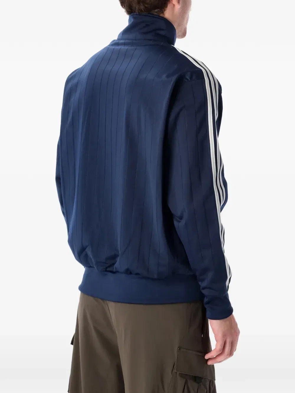 Бомбер Firebird на молнии Adidas, синий — фото 3