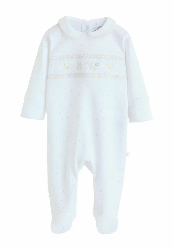 Комплект пижамный из 3 предметов с принтом, Regular fit - 3 pack - sleep suit, Next, белый воротник — фото 2