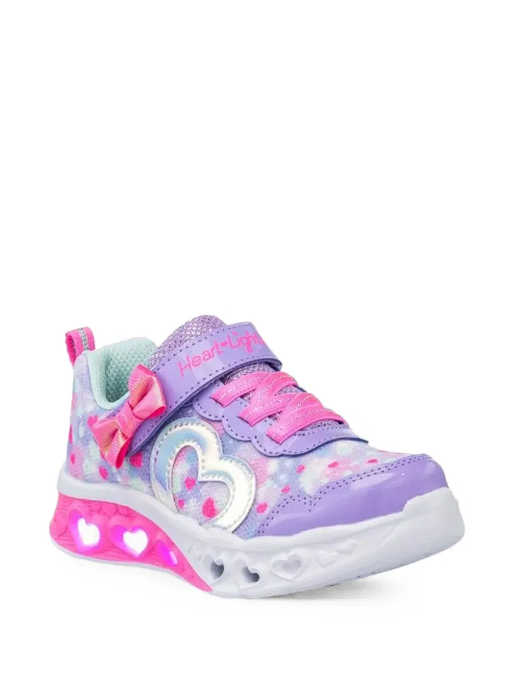 Кроссовки Flutter Heart Lights Skechers, фиолетовый — фото 2