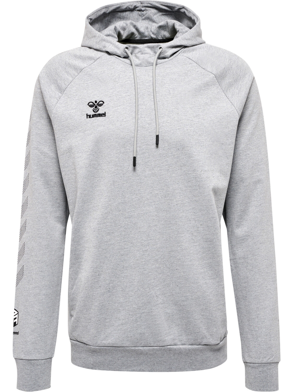 

Толстовка Hummel Hoodie Hmlmove Grid Cotton Hoodie, серый меланж