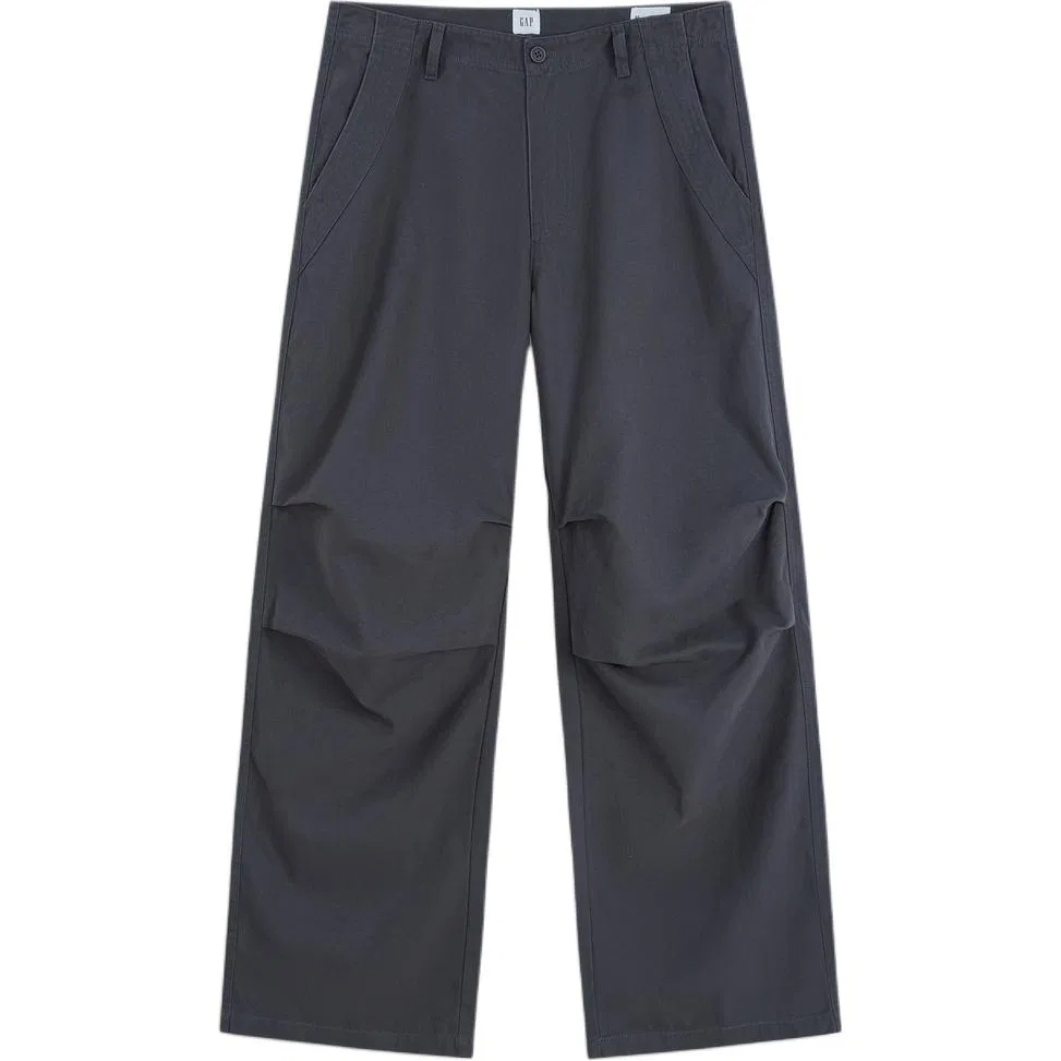 Мужские повседневные брюки свободного кроя GAP, Dark Brown — фото 4