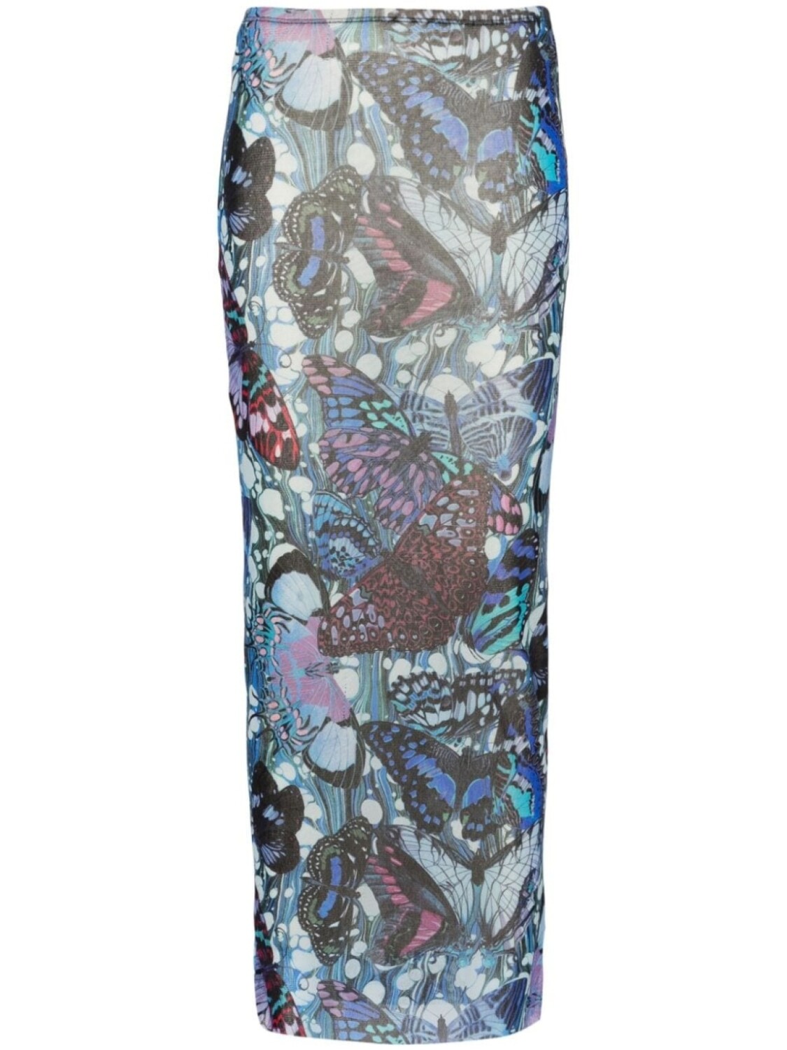 

Jean Paul Gaultier юбка-карандаш The Blue Butterfly, синий