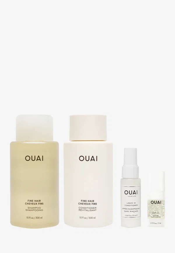 Набор шампуня и кондиционера для тонких волос Fine Shampoo + Conditioner Bundle Ouai