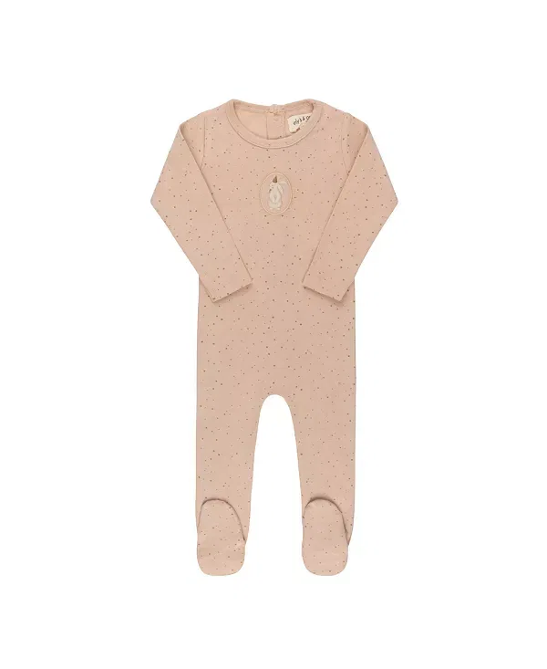 Детский комбинезон с принтом Speckled Bunny Collection Ely'S & Co., розовый