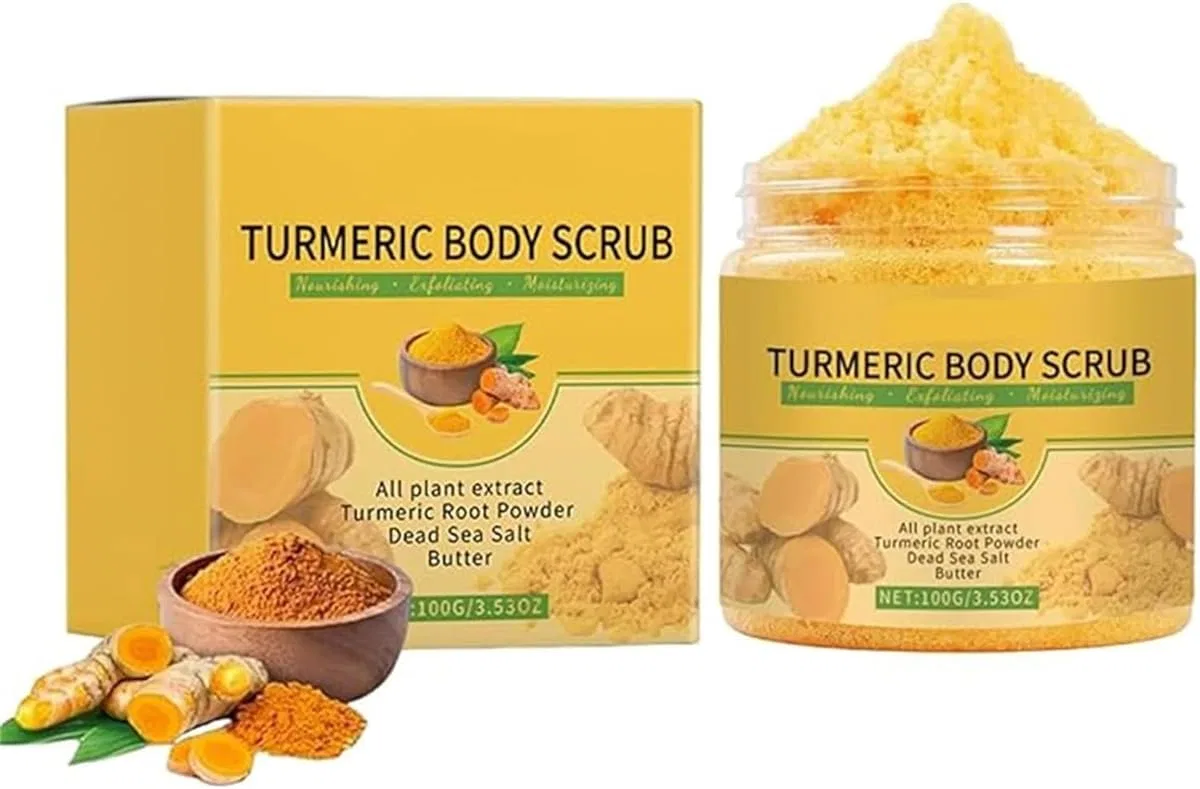 Скраб для тела Turmeric Body Scrub, Pelinuar, 100 г, 1 шт.