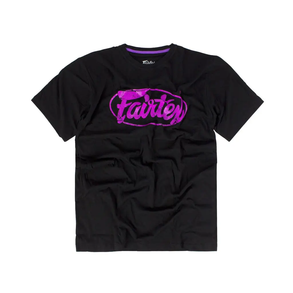

Спортивная футболка Fairtex TST148, размер XS, черный/фиолетовый