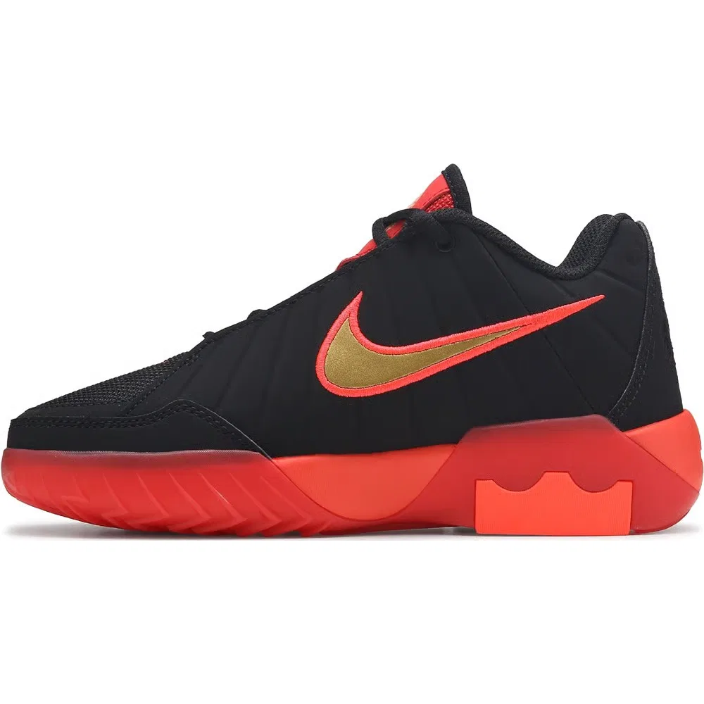 Детские баскетбольные кроссовки Lebron Witness VII Nike, Black/Red — фото 3