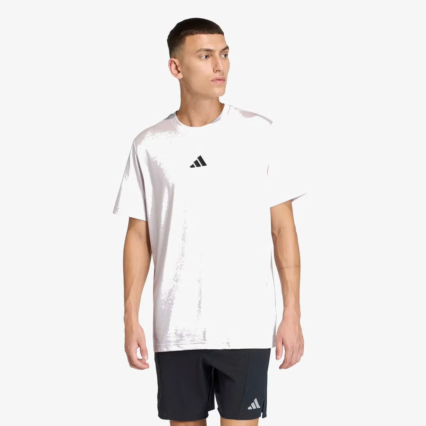 Футболка с принтом Climacool Training Identity Adidas, фиолетовый — фото 2