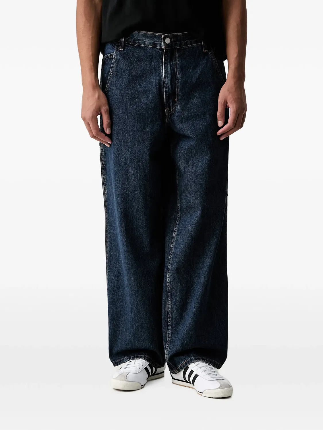 Широкие джинсы Extra Baggy синего цвета Levi's, синий