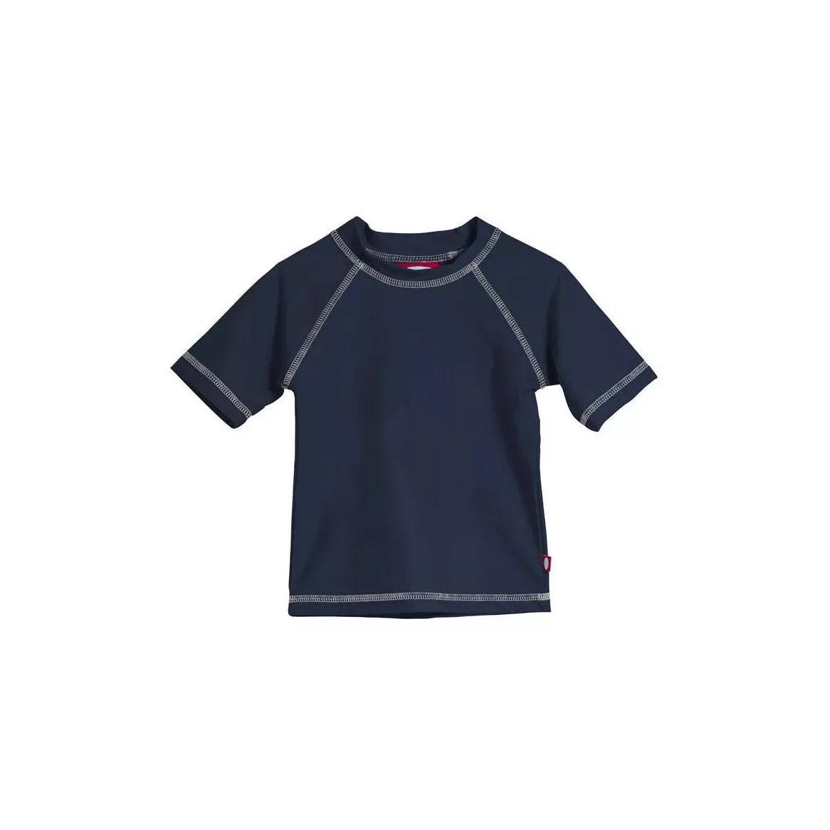 Детский рашгард с коротким рукавом UPF 50+ City Threads, Navy Blue — фото 2