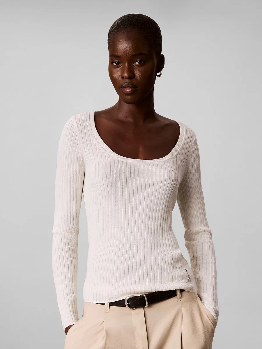 Свитер Calvin Klein розового цвета — фото 2