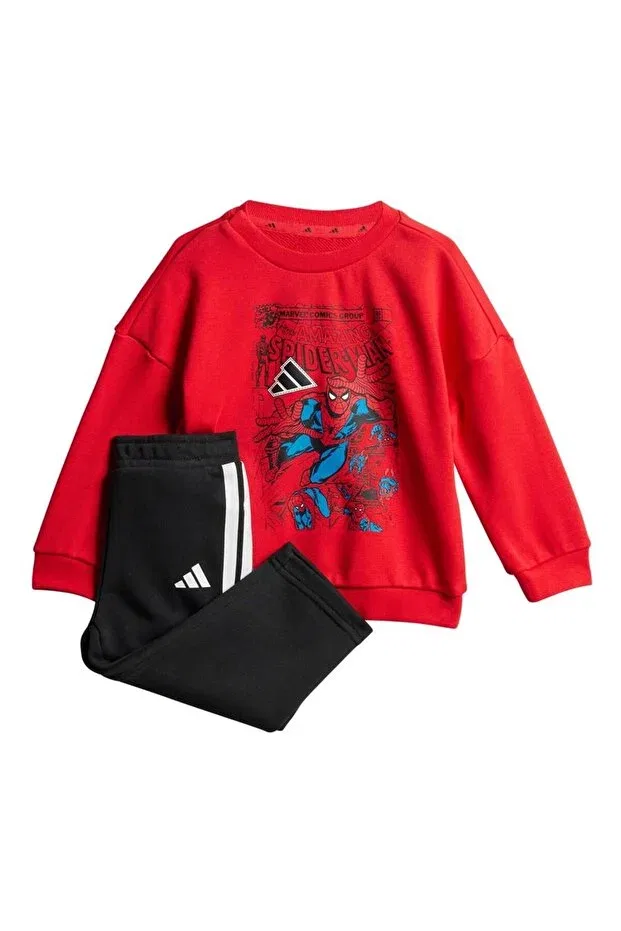 Детский спортивный костюм с принтом Adidas, Red