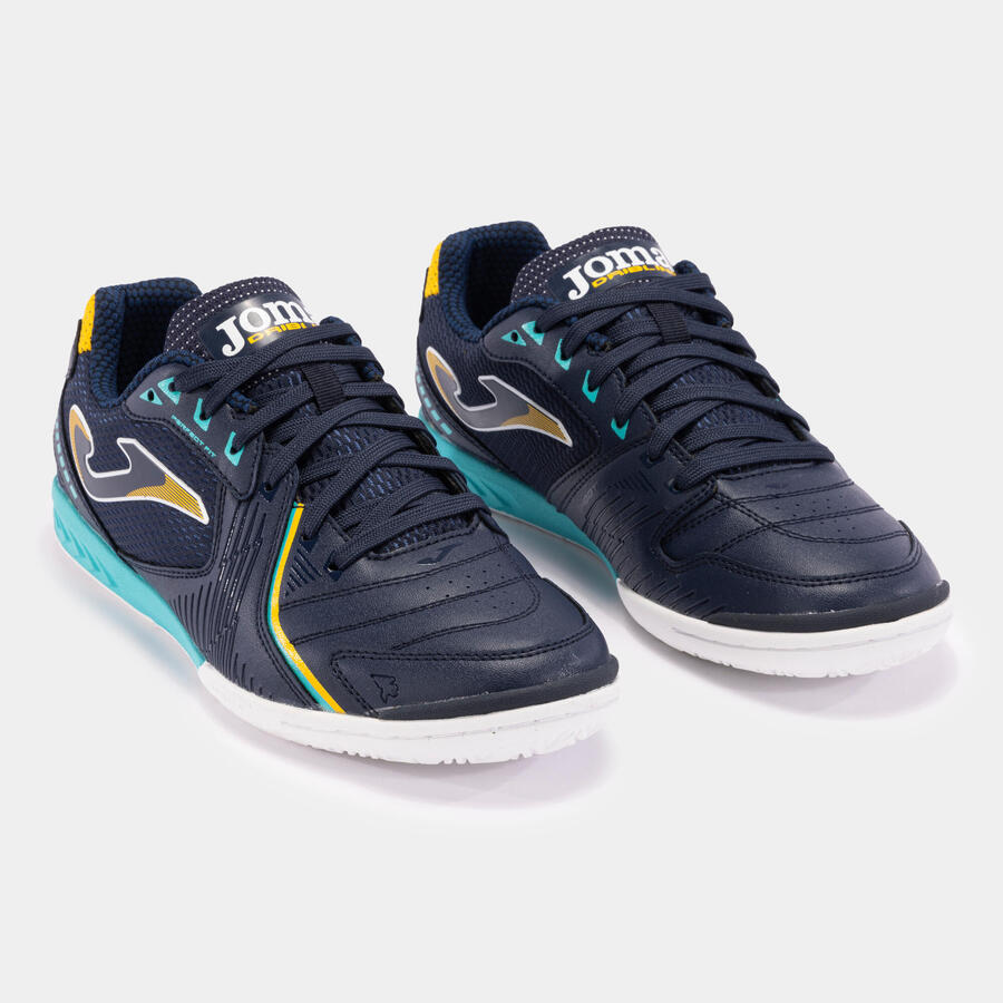 Бутсы для футбола Joma Drible 24 Indoor, синие, для взрослых — фото 2