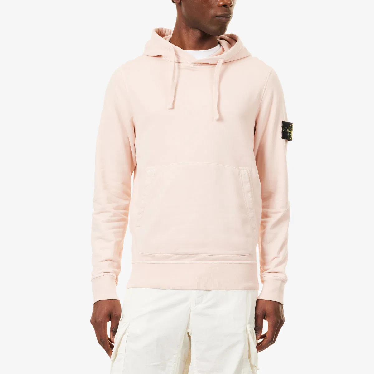Хлопковая толстовка с фирменным значком Stone Island — фото 3