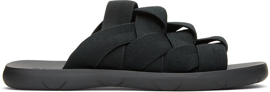 

Черные сандалии на платформе Bottega Veneta
