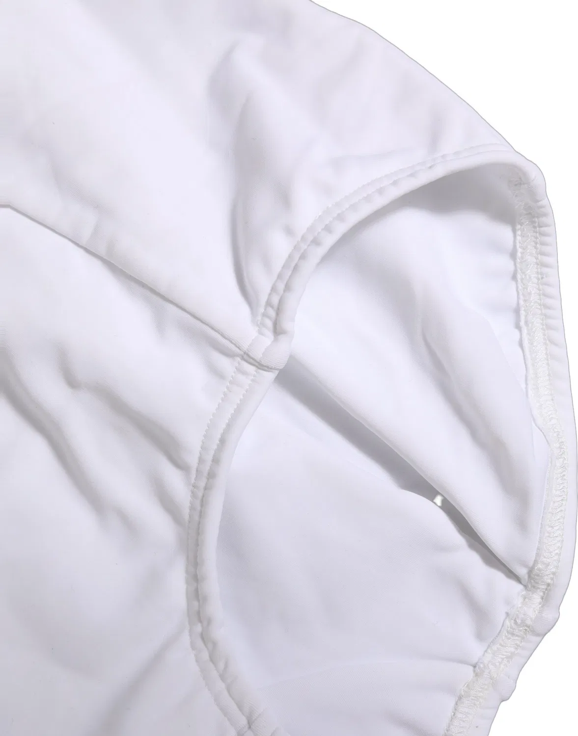Женские трусы-слипы с логотипом на поясе, White Logo Waistband Coulotte Panty, Dolce & Gabbana, White