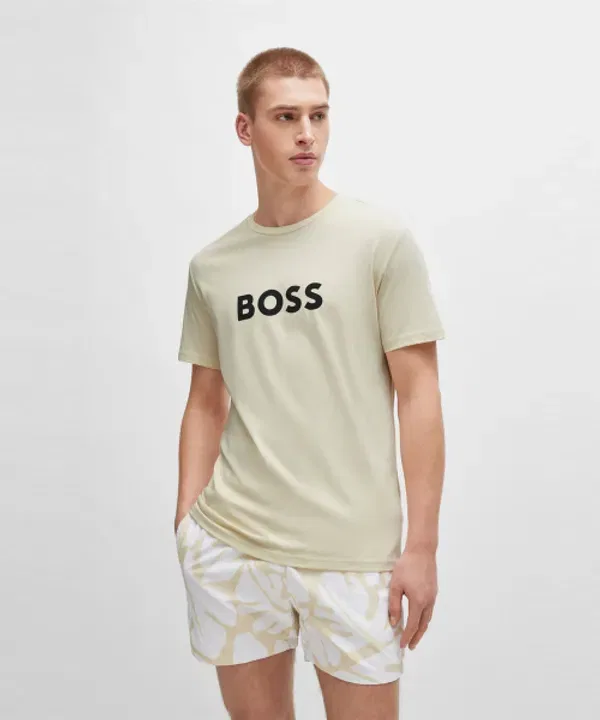 Футболка с логотипом, Regular Fit, Boss
