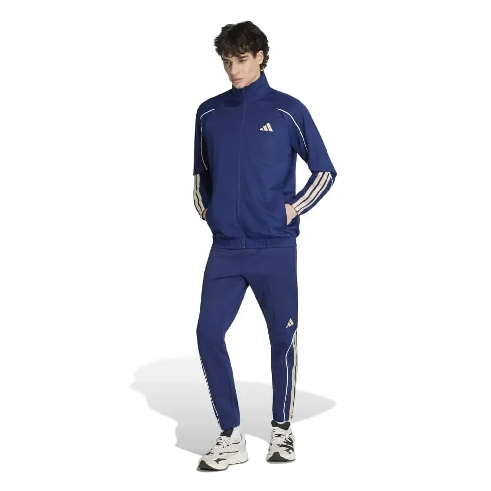 Женский спортивный костюм с тремя полосами Adidas Stadium 3 Stripes, Blue