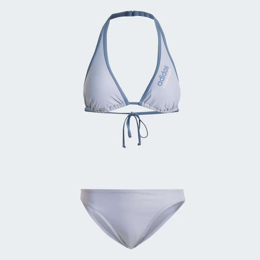 

Раздельный купальник Adidas Neckholder, фиолетовый
